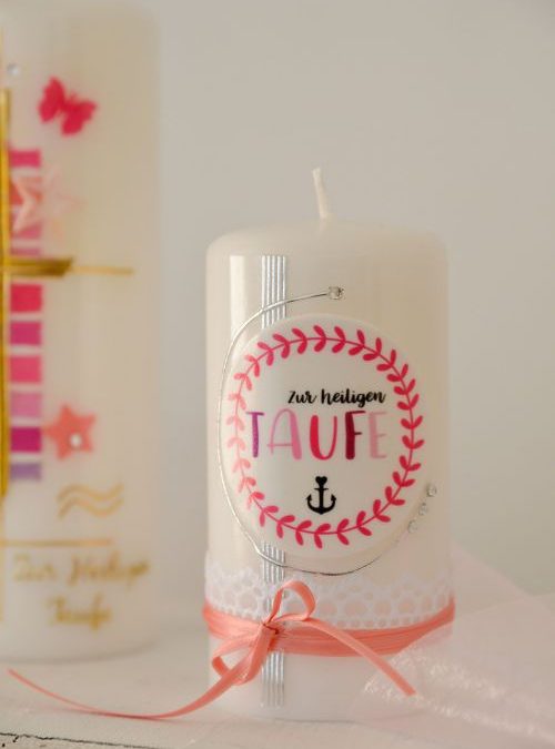 Candele per battesimo #3149