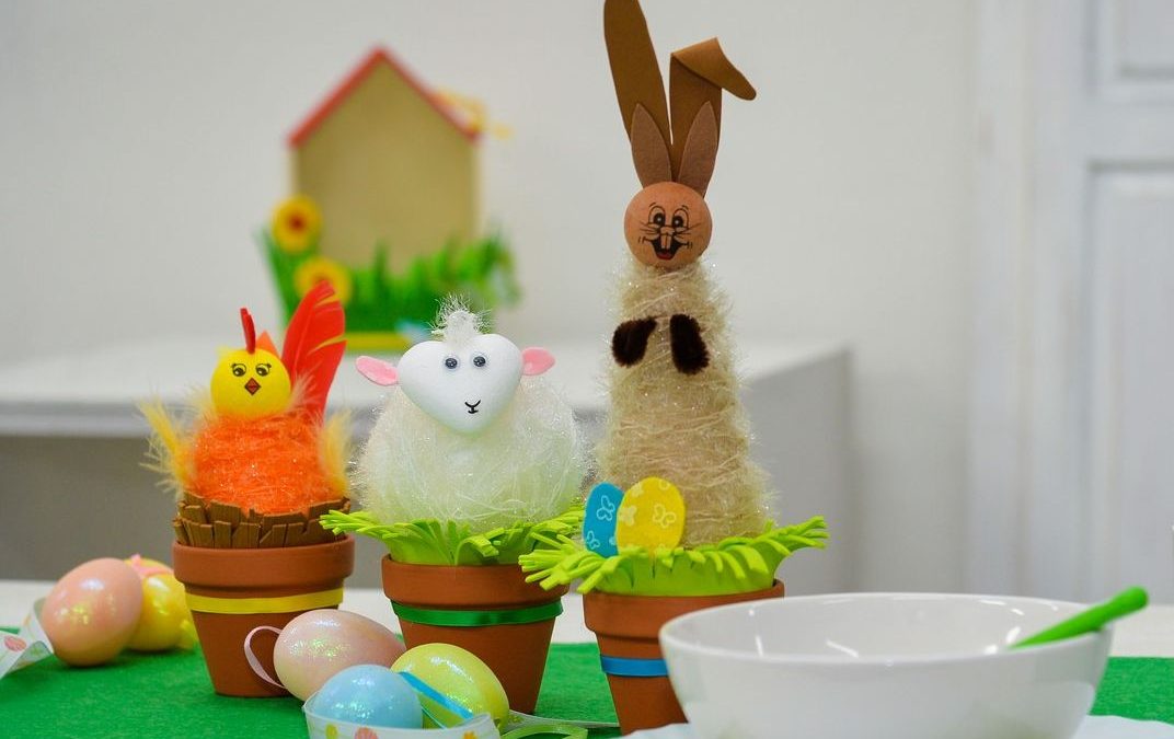 Decorazioni pasquali con il filato Spongy #3171