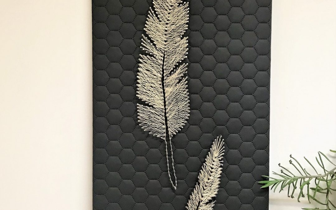 String art su ecopelle #3182
