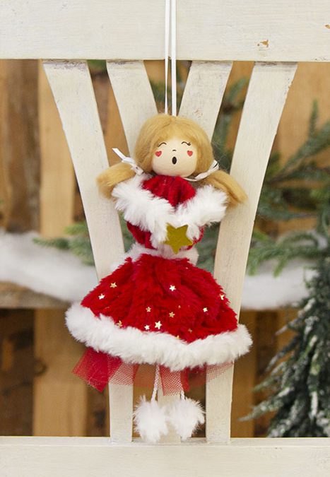 Christmas doll – Plush stars#3261