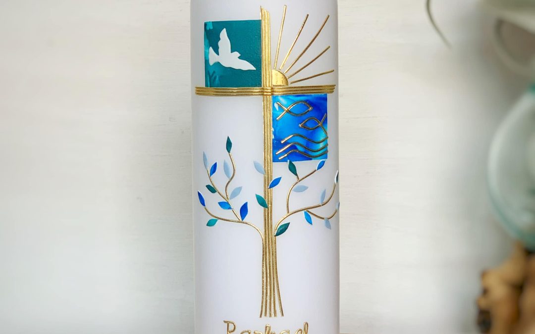 Candele per battesimo per bimbi #3325