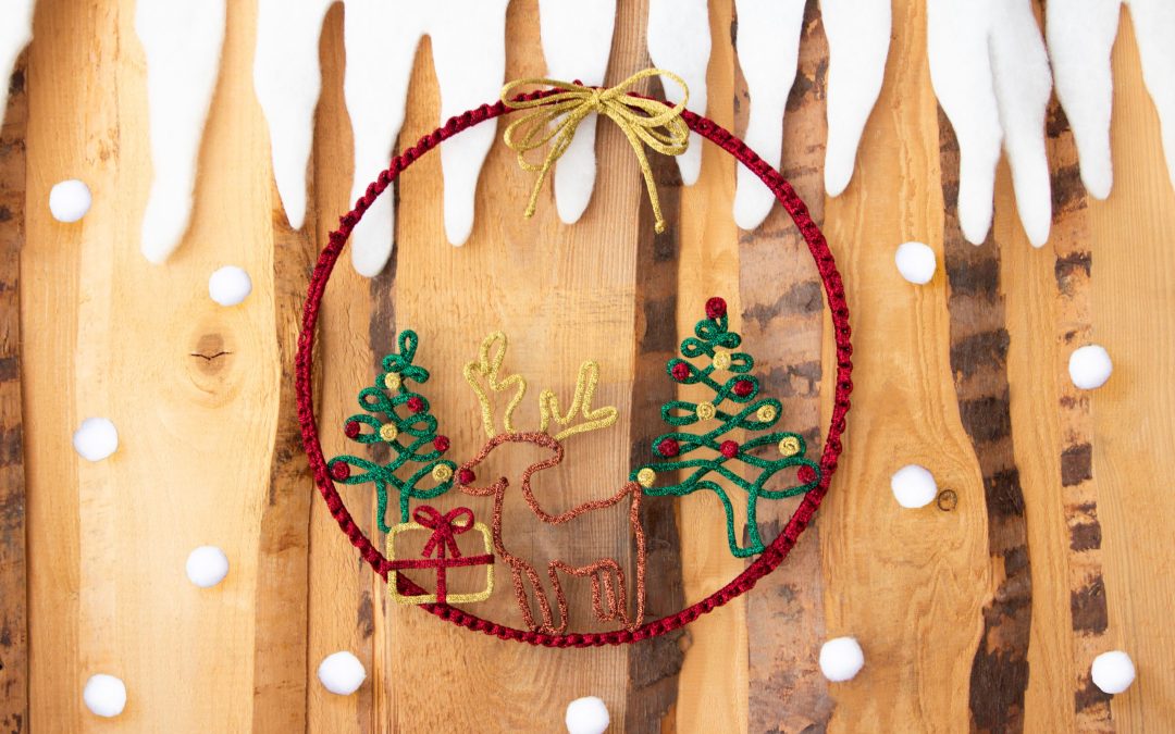 Weihnachtsdekoration Tubecord Extra Glitter #3452