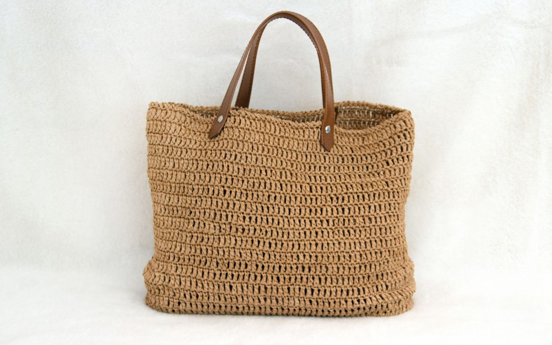 Tasche mit Bast #3514