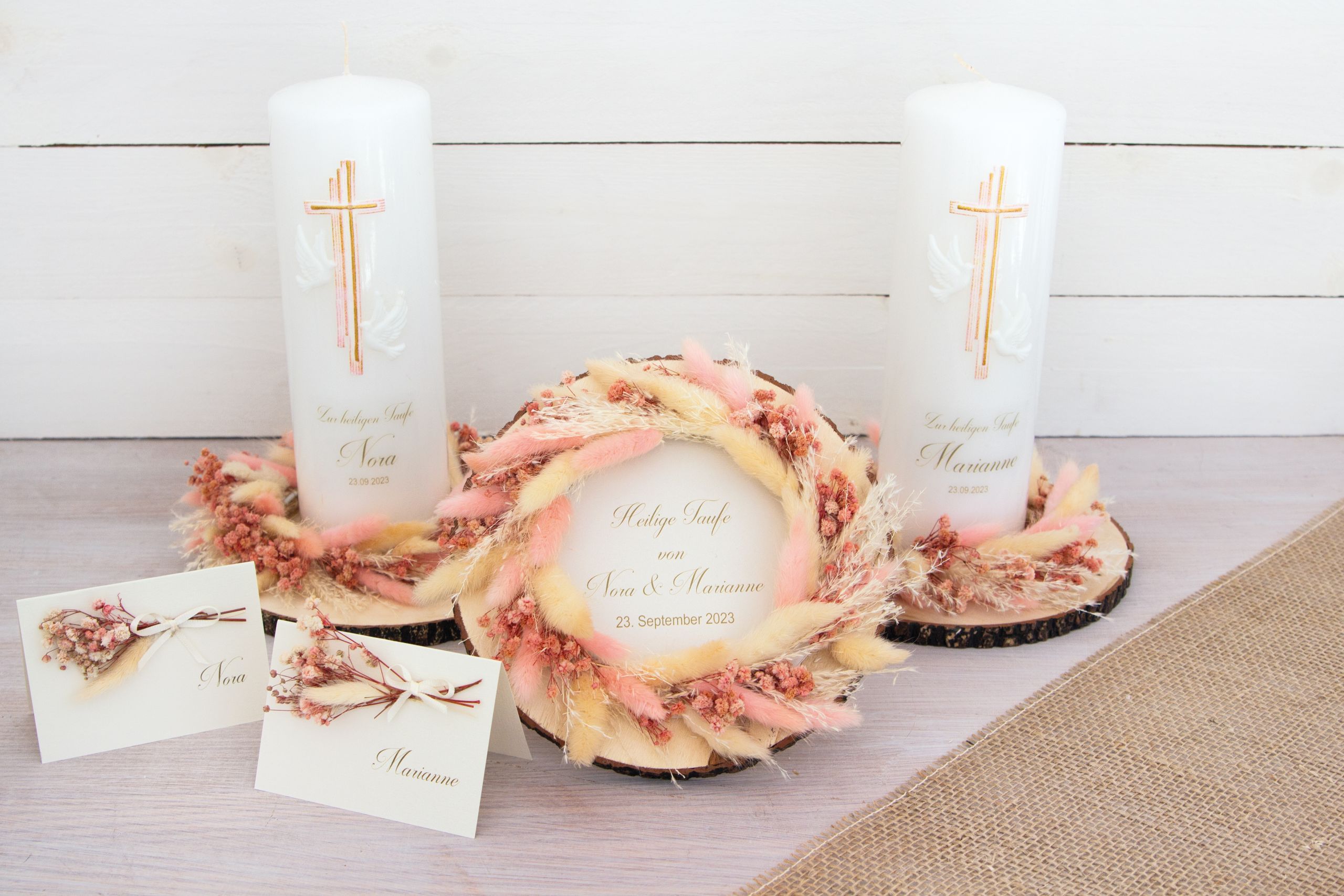 Candele battesimo #3547