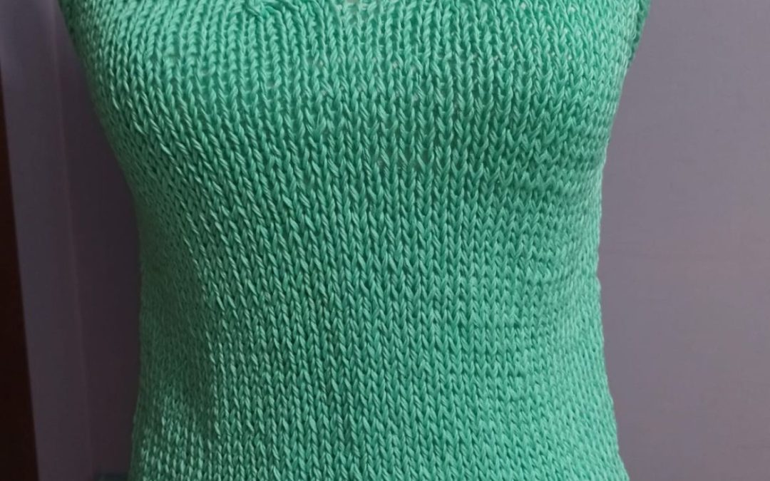 Gestricktes Trägershirt #3560