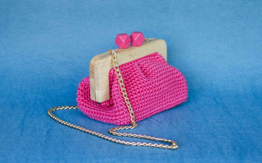 Tasche Noemi mit Griff-Knäufe #3606