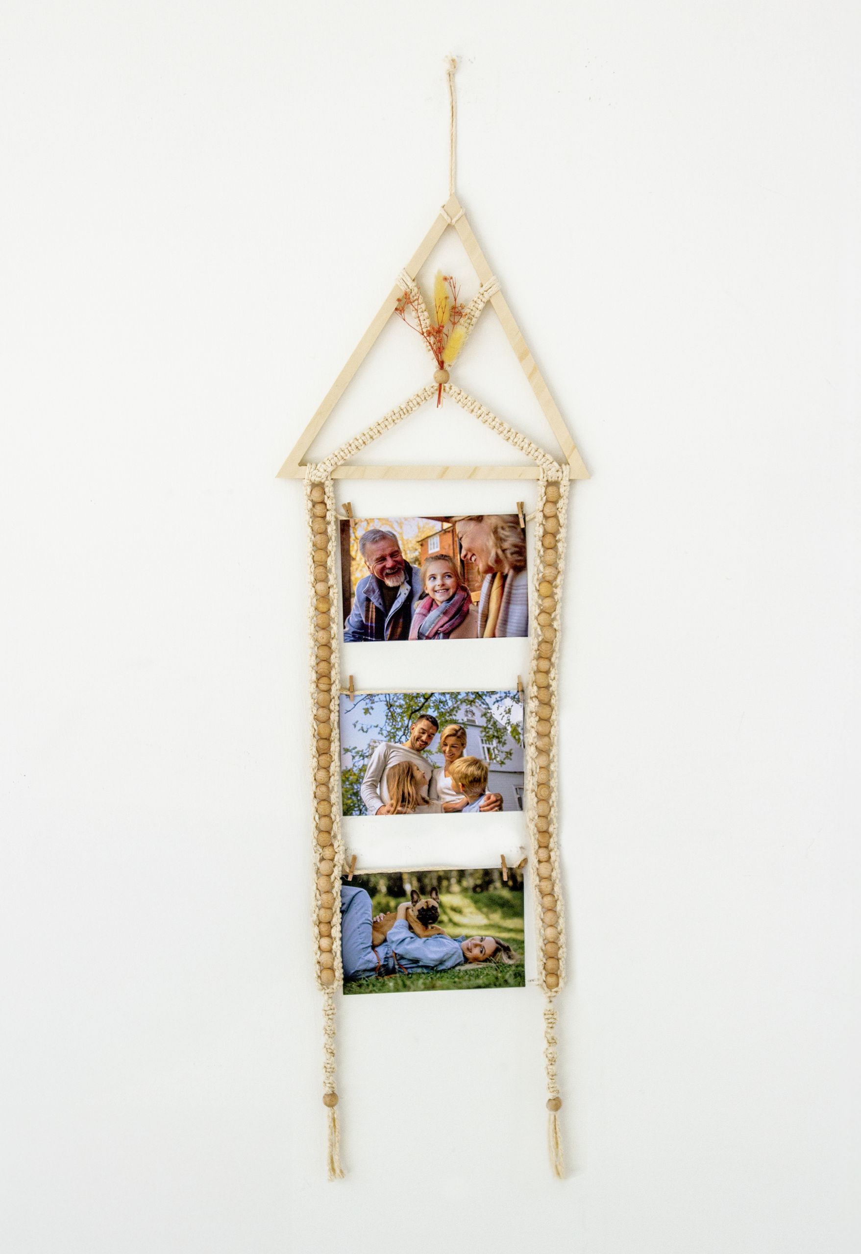 Fotorahmen mit Holzsockel #3616