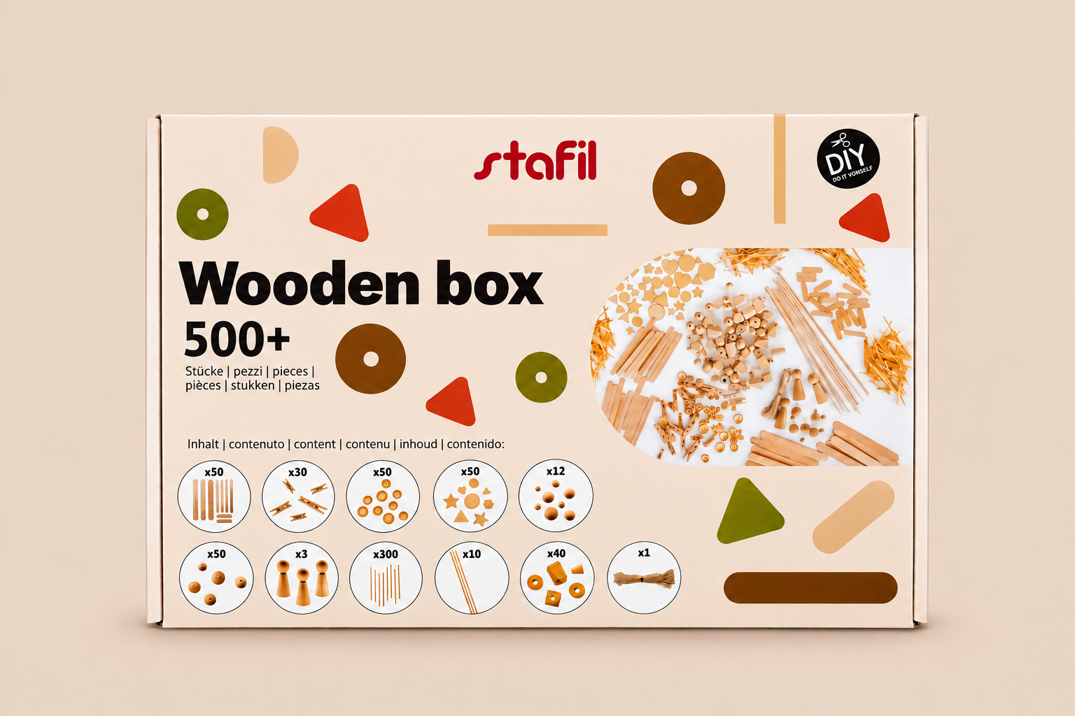 Wooden Box #3629