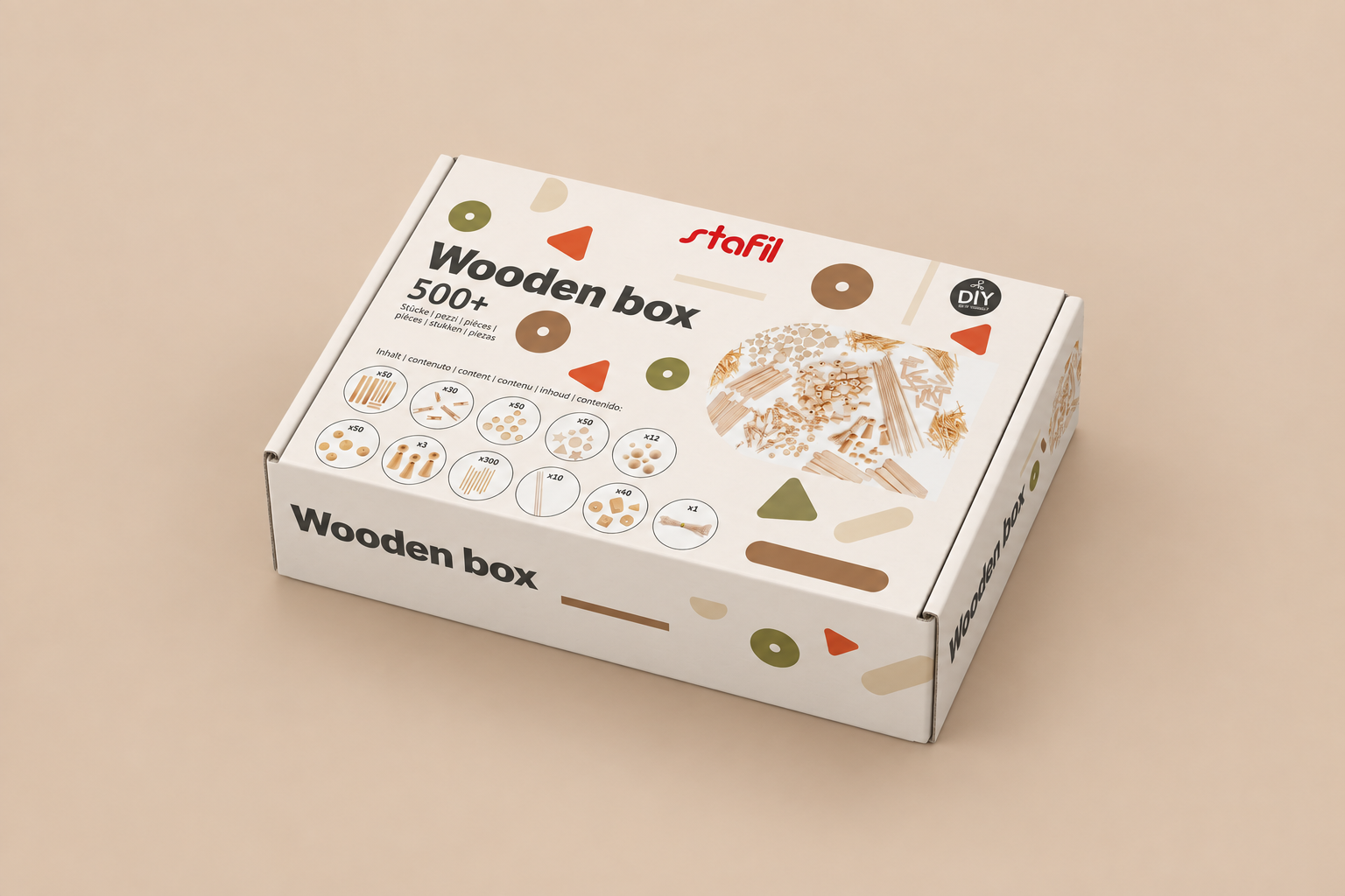 Wooden Box #3629